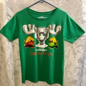 National Lampoons Christmas Vacation Green Tee
